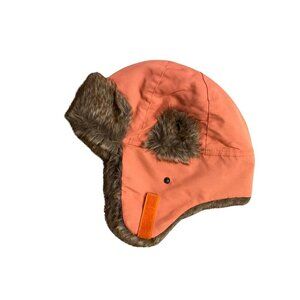 Grand Sierra Faux Fur Pink Trapper Hat for Toddlers/Kids - One Size - Like New!